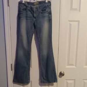 Big Star Women's Wide Leg Jeans in Denim Blue